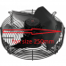 AXIAL FAN WEIGUANG YWF4E-250S-G, (SUCTION)