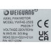 AXIAL FAN YWF4E-250S-T-P92/25-T,Industrial Duct Fan Cased Axial Commercial Kitchen Canopy Extractor (SUCTION)
