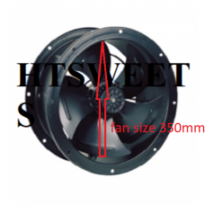 AXIAL FAN YWF4E-350S-102/34-T,Industrial Duct Fan Cased Axial Commercial Kitchen Canopy Extractor (SUCTION)