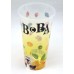 20OZ BOBA SLUSH CUPS,BUBBLE TEA CUPS NO LID