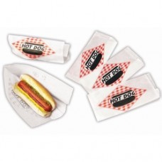 Hot Dog Double Open Paper Bag Part #8050SC
