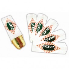 Hot Dog Paper Bag Standard , Part #8051SC - Hot Dog Paper Bag Standard , Part #8051SC -
